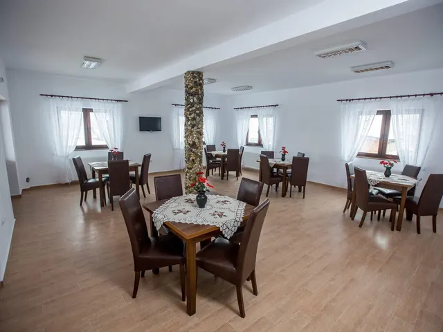 Sala de mese amenajată